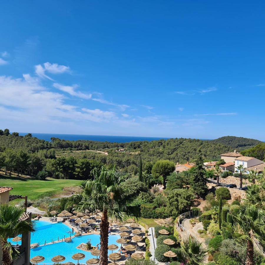 Superbe Villa-Domaine Avec Golf Piscine Et Tennis Saint-Cyr-sur-Mer Kültér fotó