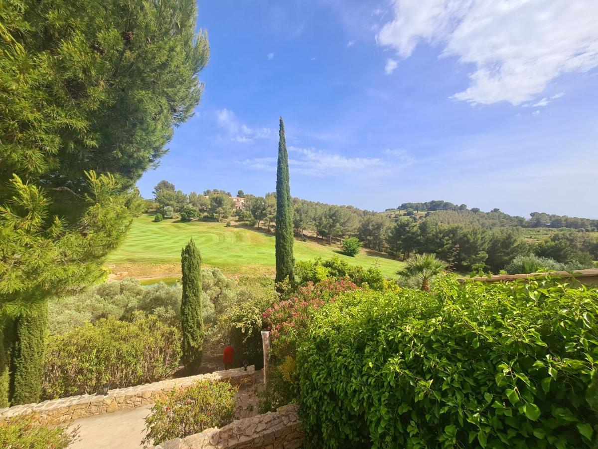 Superbe Villa-Domaine Avec Golf Piscine Et Tennis Saint-Cyr-sur-Mer Kültér fotó