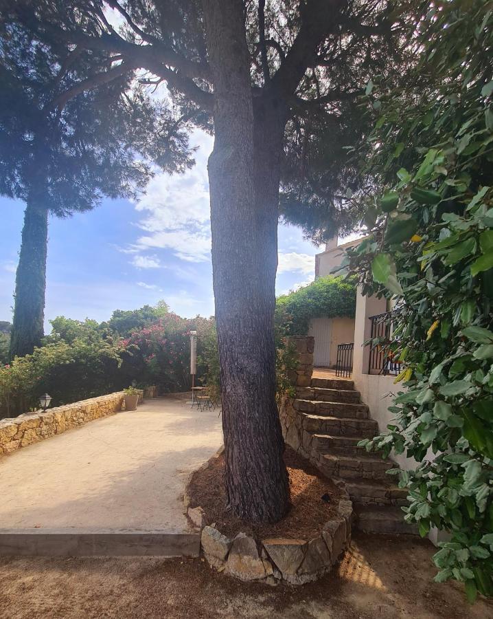 Superbe Villa-Domaine Avec Golf Piscine Et Tennis Saint-Cyr-sur-Mer Kültér fotó