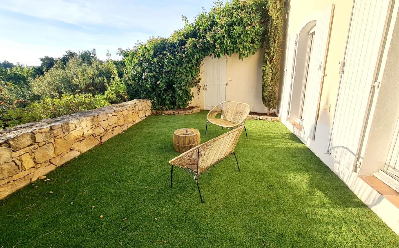 Superbe Villa-Domaine Avec Golf Piscine Et Tennis Saint-Cyr-sur-Mer Kültér fotó
