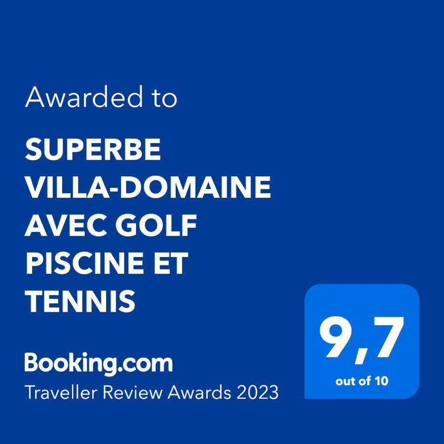 Superbe Villa-Domaine Avec Golf Piscine Et Tennis Saint-Cyr-sur-Mer Kültér fotó