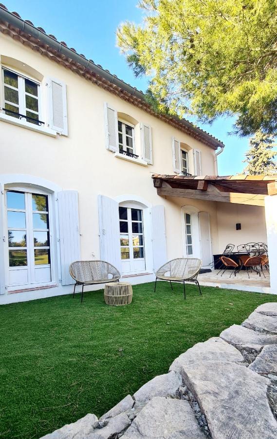 Superbe Villa-Domaine Avec Golf Piscine Et Tennis Saint-Cyr-sur-Mer Kültér fotó