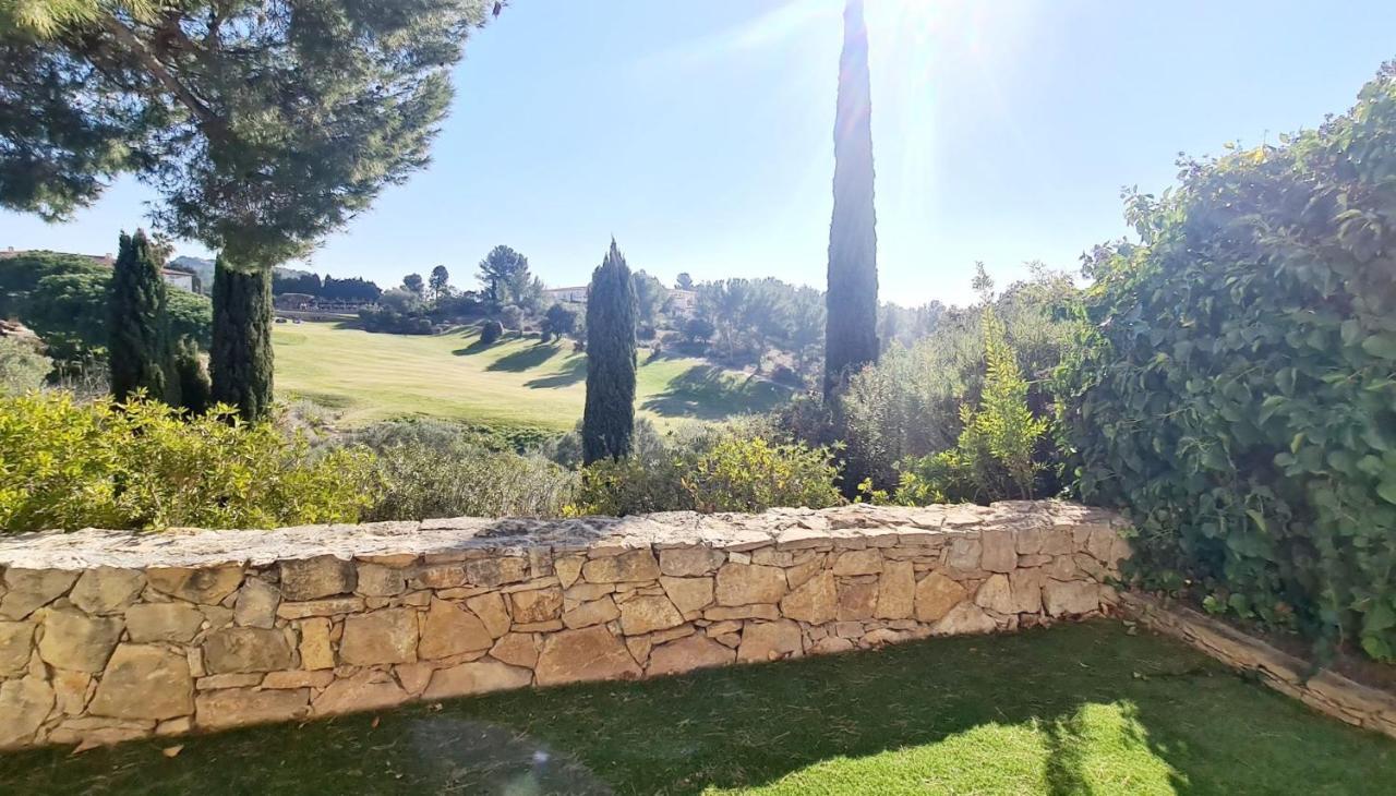 Superbe Villa-Domaine Avec Golf Piscine Et Tennis Saint-Cyr-sur-Mer Kültér fotó